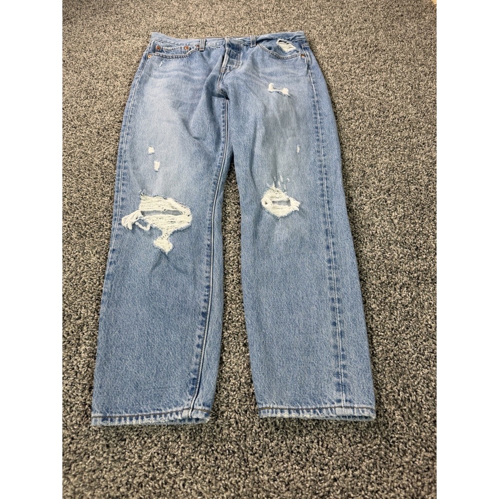 Levi's Premium Wedgie Jeans Women's Size 31 Blue Button Fly